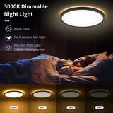  Brilagi-LED prigušiva svetiljka sa senzorom ULTRA SLIM LED/18W/230V, prečnik 30 cm + daljinski upravljač | Eponuda.com