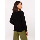 Italy Moda Sweater-IT-SW-2219.63-black Cene
