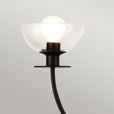  Alora Mood ALM-SYLVIA4-BK-CL - Luster na štapu SYLVIA 4xE14/40W/230V crna | Eponuda.com