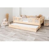 Molarem Home Drveni dječji krevet Luna 20 - svijetlo drvo - 180x80 cm - Dodatni krevet | shoptok.hr