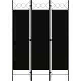 Furnova Paravan 3-delni črn 120x180 cm, (21929810) Cene