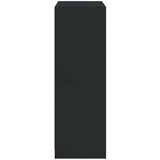  Visoka komoda s vratima crna 68x37x109 cm konstruirano drvo | shoptok.hr