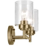  Kichler KL-WINSLOW-2W-NBR - Zidna lampa WINSLOW 2xE27/60W/230V, mesing | Eponuda.com