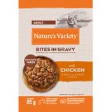 Nature’s Variety Nature's Variety Bites in Gravy Cat Adult piščanec v omaki, vrečka - 85 g 85 g | Shoptok.si