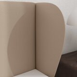  Uši uzglavlja Smeđa 40 x 23 x 6 cm PVC | Eponuda.com