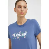 Levi's Bombažna kratka majica ženski