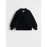 Reserved prešita jakna bomber - črna Cene