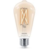 Philips Pametna LED sijalka v stilu klasične žarnice (E27, Možnost zatemnitve, Toplo bela, 806 lm, 7 W, 1 kos) Cene