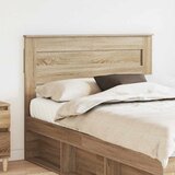 vidaXL uzglavlje s uzglavljem sonoma hrast 120 cm konstruirano drvo | shoptok.hr