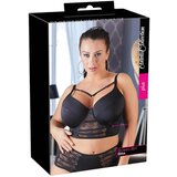 Cottelli Plus Size - Čipkani grudnjak s naramenicama (crni) - 90E | shoptok.hr