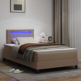  Krevet s opruga kutije s madracem Boja cappuccina 120 x 190 cm | shoptok.hr
