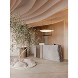 Nova Luce Bijela/mat crna LED viseća svjetiljka aluminijska s mogućnosti zatamnjivanja ø 60 cm Diona – | shoptok.hr