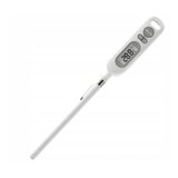 Digitalni LCD kuhinjski termometer -50 do +300°C 25cm bel | Shoptok.si