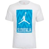 muška Slovenija KZS White majica