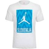 Jordan slovenija kzs white majica