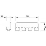 Copen Držač sa 4 kuke CONCEPT ELEGANTE (C-13-44) | ePonuda.com