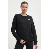 Fjallraven Bombažen pulover Vardag Sweater ženski, črna barva, F87075