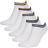 Defacto Men's 5-Piece Cotton Booties Socks cene