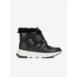 Geox Black Women's Snowshoes with Artificial Fur Falena - Women | Shoptok.si
