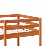  Okvir kreveta na kat sa stolom i policama 90 x 200 cm borovina | shoptok.hr
