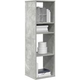 vidaXL Knjižna omara betonsko siva 34x31x112 cm inženirski les | Shoptok.si