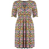 Trendyol Curve Plus Size Dress - Multi-color - Skater Cijene