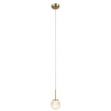  ITALUX PND-40827-1-HBR-CL - Luster na sajli PADRI 1xG9/5W/230V zlatni | Eponuda.com