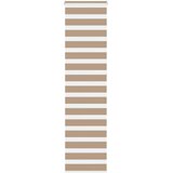vidaXL Zebra zavesa peščeno rjava 60x230 cm širina blaga 55,9 cm poliester, (5000297350) | Shoptok.si