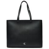 Calvin Klein Jeans MINIMAL MONOGRAM SLIM TOTE34 Crna Cijene