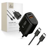 TECH-PROTECT POLNILEC ZA TELEFON Z 2 PRIKLJUČKOMA PD 45 W IN KABLOM QC3.0 + TYPE-C, (5000337503) Cene