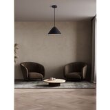 Nova Luce Mat črna kovinska LED viseča svetilka s kovinskim senčilom ø 40 cm Oros – | Shoptok.si