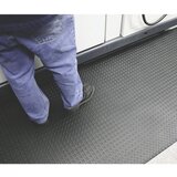 COBA Podloga za preprečevanje utrujenosti Orthomat® Diamond, širina 1200 mm, črna, na tek. m | Shoptok.si