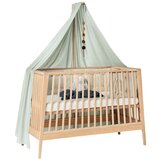 Leander® baldahin za otroško posteljo linea™ in luna™ sage green | Shoptok.si