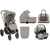 Kikka Boo kolica za bebe 3u1 Goya Platinum Champagne Cene