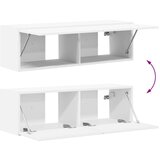  Komplet TV omaric 3 pcs Bela Konstruiran les - - Bela - 57.32 - 30 x 31 x 100 cm - 2025-vidaXL-Uvoz_2 | Shoptok.si
