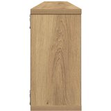  Kockaste zidne police 4 kom boja hrasta 100x15x30 cm drvene | shoptok.hr