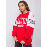 RUE PARIS Sweatshirt-DS-BL-1122.17X-red Cene