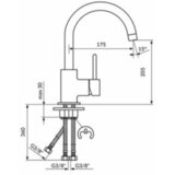 Rosan baterija JZ38103 sudopera 3cevi | Eponuda.com