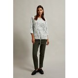 Moodo Women's blouse with 3/4 sleeves - white | Eponuda.com