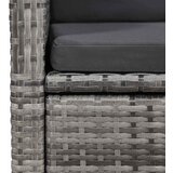 7-dijelni vrtni blagovaonski set sivi Siva | shoptok.hr