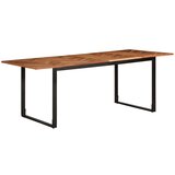 vidaXL jedilna miza 200x100x75 cm masivni les akacija, (22065517) | Shoptok.si
