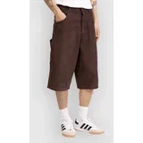 RRLuis Baggy Fit Kratke hlace turkish coffee