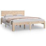 Furnova Posteljni okvir iz trdnega lesa 135x190 cm, (21938452) | Shoptok.si