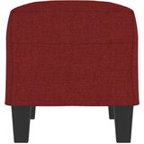  Klupa Crvena boja vina 70 x 35 x 41 cm od tkanine | Eponuda.ba
