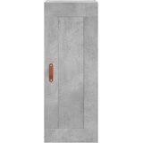  Visoka komoda siva betona 34,5x34x180 cm od konstruiranog drva | shoptok.hr