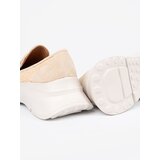 SEASTAR Light beige shoes with a thick sole | Shoptok.si