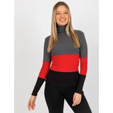 RELEVANCE Blouse-RV-BZ-8465-1.86P-grey-black | Shoptok.si