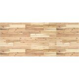 vidaXL Površina za umivaonik neobrađena 120x60x4 cm od drva bagrema | shoptok.hr