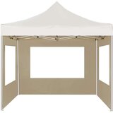  šator za zabave sa zidovima aluminijski 2 x 2 m krem | shoptok.hr