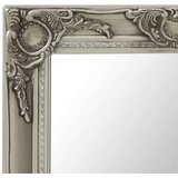 vidaXL Zidno ogledalo u baroknom stilu 50 x 40 cm srebrno | shoptok.hr